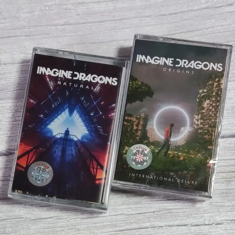 Classic Rock band Imagine Dragons Music Magnetic Tape NATURAL Album Cassettes - £12.87 GBP+