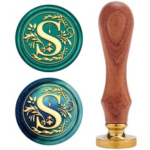 S Wax Seal Stamp Initial Alphabet Letter S Sealing Wax Stamp Medieval Tr... - £12.58 GBP