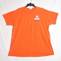 Clemson Tigers Football Tee Shirt X Large Orange Graphic 2017 Season Sch... - $261.02 MXN