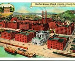 Vtg Postcard 1920s H J Heinz Co Pittsburgh PA Main Plant &amp; General Offic... - £11.86 GBP