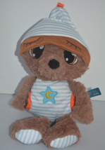 Dan Dee Sleepy Caps Little Plush Tommy Teddy Bear 15&quot; Cuddly Toy Stuffed Animal - £11.35 GBP