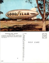 One(1) Florida Miami Goodyear Blimp Ranger Blue Sky Flying Air Travel Postcard - £5.60 GBP