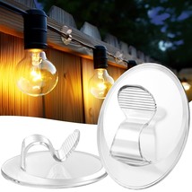 Hooks For Outdoor String Lights - 26Pcs Light Clips For Outside String Lights -  - £27.17 GBP