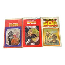 3 Vintage John Norman Gor Series Fantasy Ballantine Adventure Science Fiction - £15.67 GBP