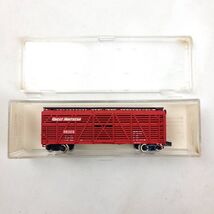 N Scale Atlas 2256 ACL Atlantic Coast Line 40' Stock Cattle Car Red - $17.90