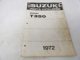 1972 Suzuki T350 Parts Catalog. - $522.44 MXN