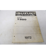 1972 Suzuki T350 Parts Catalog. - $27.72