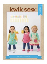 Kwik Sew Sewing Pattern 4366 Doll Clothes 18&quot; - $9.00