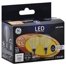 Two Pack - GE Lighting 234661 Soft White - 4W General Electric G16.5  LED Bulb  - £10.17 GBP