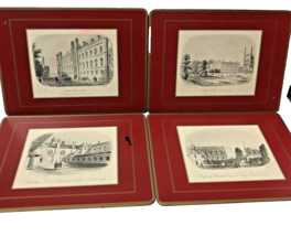Pimpernel British Heritage Collection Welsh Castles Red 7 1/2" x 8 1/2" GUC - $18.54