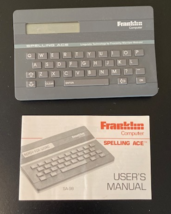 Vintage 1986 Franklin Computer Spelling Ace, Model SA-98 - £4.48 GBP