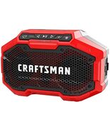 CRAFTSMAN V20 Bluetooth Speaker, Tool Only (CMCR001B) , Red - $2,299.82 MXN