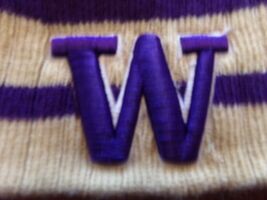 UNIVERSITY OF WASHINGTON DAWGS "Sport Knit Hat Reversible" NWOT Adult OS... - $11.63