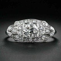 Engagement Ring 2.70Ct Round Cut Simulated Diamond 925 Sterling Silver S... - $143.10