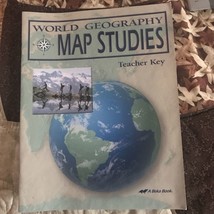 Abeka A Beka Grade 9 World Geography Map Studies TEACHER Key  2009 - £6.23 GBP