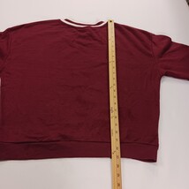 Dr. Pepper 23 RN#77272 Women's Red Cropped Graphic Sweatshirt Size Small image 6