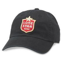 Lone Star Patch Black Strapback Hat Black - $24.98