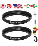 DSLR-Ready 2 Pack 37-40.5mm Step-Up Ring – Perfect for Filter Applications - $18.59 CAD