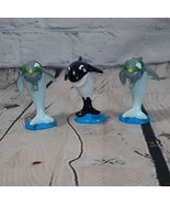 Vtg 1987 PVC Shamu Whale Dolly Dolphin Sea World Figure Toy Cake Topper ... - $7.43