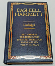 Dashiell Hammett 5 Complete Novels Unabridged Book Padded Gilded Leather 1980 - £31.44 GBP