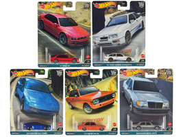 &quot;Canyon Warriors&quot; 5 piece Set &quot;Car Culture&quot; Series die cast model cars by Hot Wh - £49.19 GBP