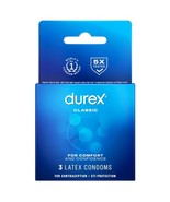 4 PACK Durex Classic Condom *12/2025* 3 Counts, 12 Total - $18.17 CAD