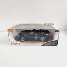 Maisto Special Edition 1:18 Scale Die Cast Car - Black Coupe DODGE VIPER SRT-10 - £37.36 GBP