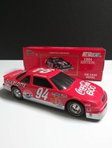 Racing Champions Charlotte Speedway 1:24 Die Cast Coin Bank w/ Lock Nascar #94 - £11.95 GBP