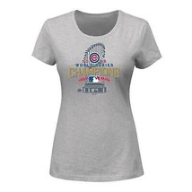 Chicago Cubs 2016 World Series  Locker Room Shirt Size M - £7.79 GBP