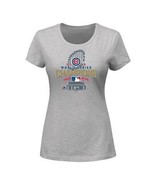 Chicago Cubs 2016 World Series  Locker Room Shirt Size M - £7.78 GBP