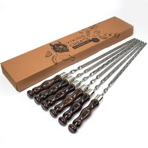 6 In 1 Skewers Set - Premium Skewer Kit For Outdoor Grilling - Grilling ... - £78.67 GBP