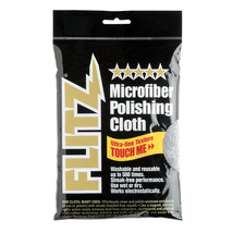 Flitz Microfiber Polishing Cloth - 16&quot; x 16&quot; - Single Bag - £12.70 GBP