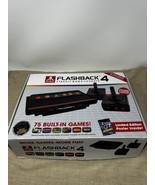 Atari Flashback 4 Classic Game Console 76 Built-in Games/ Wireless Contr... - $567.66 MXN