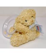 Baby Gund Cuddly Pals Tiny Bundles Brown Plush Bear with Rattle 58396 - £14.00 GBP