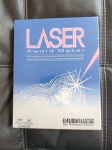 Laser Award Maker Kit Printable Doc Software Baudville IBM 3.5 HP LaserJ... - £29.89 GBP