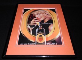 2001 Bacardi Orange Type O Framed 11x14 ORIGINAL Vintage Advertisement - £27.14 GBP