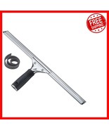 Professional 16-Inch Window Squeegee with Ergonomic Grip &amp; Replacement B... - €25,85 EUR