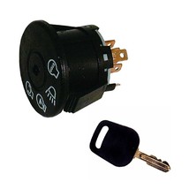 Ignition Starter Switch &amp; Key fits John Deere D100 D105 D110 D120 D125 D... - $23.49