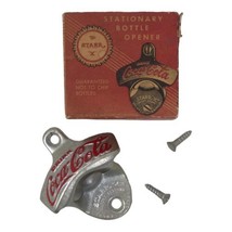 Vintage Coca Cola Coke Bottle Opener Starr X Wall Mount Advertising Box ... - $32.52