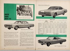 1965 Magazine Photos Buick Lesabre Sedan,Riviera Sport &amp; Skylark Gran Sport - £13.35 GBP