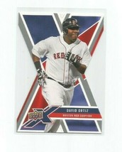 David Ortiz (Boston Red Sox) 2008 Upper Deck X DIE-CUT Parallel Card #12 - £5.35 GBP