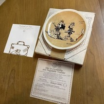 Norman Rockwell On Tour Collector Plate 1982 Promenade A Paris - $353.22 MXN