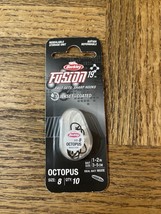 Berkley Fusion Octopus Hook Size 8-BRAND NEW-SHIPS Same Business Day - $9.78