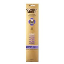 Gonesh Incense Extra Rich- Violet (20 Sticks In 1 Pack) 2208329 - £5.25 GBP