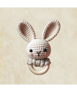 CROCHET RATTLE PATTERN - Bunny Rabbit Design - Gift For A Baby - Easter ... - $68.60 CAD