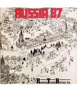 1987 Russia Travel Bureau 87 Touring Cold War Magazine Trans Siberian DW... - $70.06 CAD