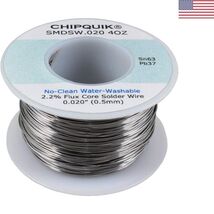 Solder Wire 63/37 Tin/Lead no-clean .020 4oz. - $28.30