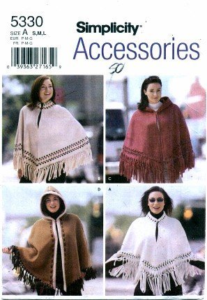 Simplicity Misses' Capes and Ponchos - $7.08