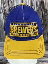 New Era 9Forty Milwaukee Brewers Strap Back Baseball Hat - Excellent - Rare! - £10.89 GBP