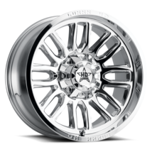 22X10 Luxxx HD Off-Road LHD26 8X165.1/170 -18 125 Chrome - Wheel - £359.87 GBP